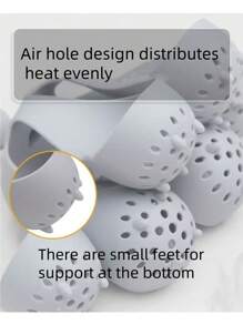 1pc Heat-Resistant Silicone Egg Cooker For Home Kitchen, Steamer Tools For Multi-Portion Breakfast