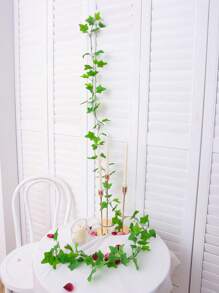 1 件 87 英寸（长）仿真爬藤老虎家居露台花园门廊栅栏春季装饰