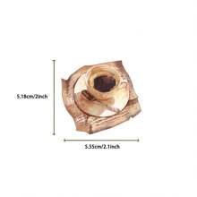 50 张复古咖啡馆贴纸乙烯基美学贴纸、贴花、剪贴簿、日记、保险杠、滑板、水瓶、卡通、安全帽、汽车贴纸 - 彩色 - 查看 2