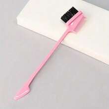 Hair Edge Brush Double Sided Edge Control Hair Smooth Comb Brushes Eyebrow Brush For Women Haircare Heatless