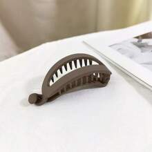 1 件/5 件长发马尾扣发卷空心扭发夹，简约时尚女士发饰，适合秋季装饰、工作和淋浴返校