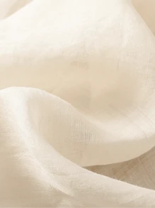 Áo thun nữ dáng rộng, nhẹ, kiểu boho, cổ tròn, thêu họa tiết, thích hợp cho mùa xuân/hè, đi nghỉ mát. - Màu be - Xem 7