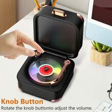 Retro Karaoke Machine,Adult Portable Wireless Speaker,Rechargeable,Suitable For Family Gatherings, Retro Decorative Gifts,Suitable For Birthday And Christmas Gifts