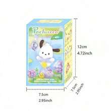 Miniso Sanrio Pochacco Flower And Youth Series Blind Box Figurines, Decorates Desk Or Bedroom, Suitable As A Collection Or Gift(1 PC, Random Delivery) - Multicolor - View 9