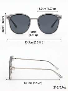 1 套非处方磁性夹式眼镜，适合圆脸男士驾驶的眼镜 - A - 查看 10