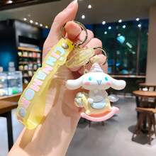 Sanrio Sanrio Cinnamoroll Keychain - Multifunctional Cute Silicone Pendant Suitable For Bags And Keys, Perfect Gift For Birthday, Christmas, Valentine's Day, Sanrio