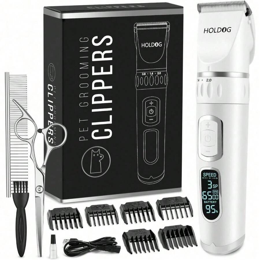 Cat/Dog Lover Gift And Dog/Cat Mom Love Grooming Appliances - Blanco - View 1