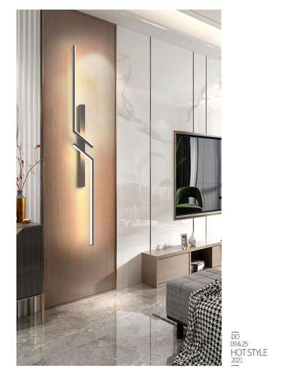 Moderne Minimalist LED Charging Wand Lamp Home Fixtures 60/80/100CM USB Lights ation Simplicity Sconces Luxe view 5