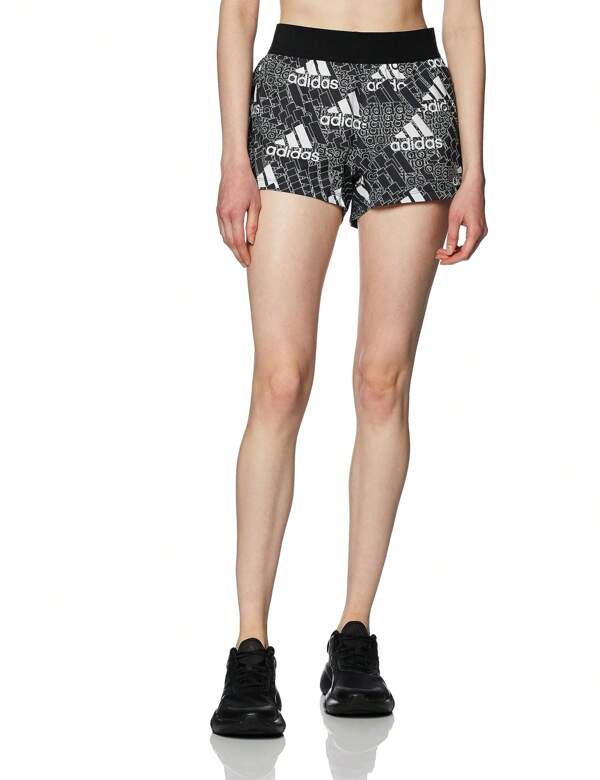 Adidas W Bluvq3 Pcr Sh Shorts, Blipnk/Wonred, S Women