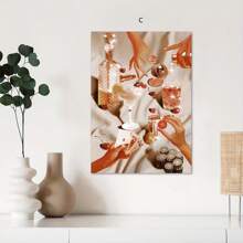 Set de 1 pieza/3 piezas de arte decorativo vintage, murales clásicos modernos con estética minimalista, aptos para apartamentos universitarios, salas de estar, dormitorios, aulas, cocinas, baños, carteles de arte de pared SIN marco