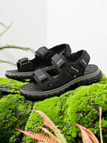 Sandalias de verano antideslizantes para hombres, zapatos de playa, sandalias para senderismo