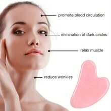 5-Piece Facial Scraping And Massage Set: Including An Ice Roller, An Ice Cube Mold, A Scraping Board, A Dolphin-Shaped Comb, And A Storage Bag. It Is Used For Massaging The Face, Eyes, Nose And Head To EnhaPink Ice Face Roller Mold Cube Guasha Facial Massage Set,Beauty,Skin Care Products,Spa,Self Care,Skin Care Tools,Face Care,Esthetician Supplies,Massage,Face Massage Tool,Face Roller - Multicolor - View 5