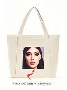 Bolso de yoga personalizable para mujer con capacidad grande para transportar colchoneta de yoga, bolso de lona portátil con asa de hombro, adecuado para pilates, viajes, oficina, ejercicio en la playa y puede usarse como bolso de playa/compras