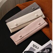 1 Stück kompakter Reise-Schmuckorganizer, tragbarer Schmuckkoffer aus Leder für Frauen, Mini-Schmuckbox für Ohrringe/Ringe/Halsketten/Armbänder, multifunktionale Schmuckaufbewahrungstasche mit Reißverschluss - perfekt für Zuhause, Reisen, Schulanfang, Brautjungferngeschenke, Muttertag, Geburtstag und Feiertagsartikel