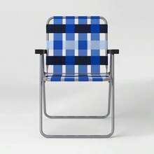 Webstrap Folding Patio Chair - Room Essentials™ - Màu xanh lam - Xem 3