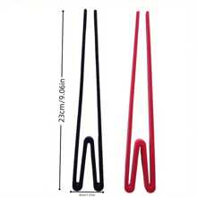 1 pièce Baguettes d'entraînement réutilisables - plastique, motif unicolore, assistant pratique pour les débutants et les passionnés, équipement de restauration, idéal pour la pratique, convient à tous les âges