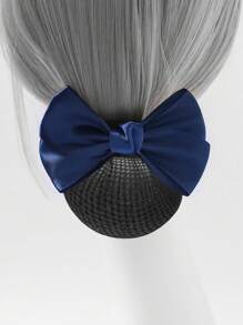 1pc Bow Hairclip, Suitable For Stewardess/Banker/Nurse, Appropriate For Work Wear,Hair Accessories,Hair Clips,Hair Slide,Hair Barrettes - 1 Item - View 3