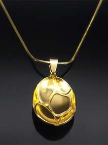 Collar colgante de esmalte colorido y contrastado con formas geométricas para mujer, cadena de acero inoxidable de color dorado