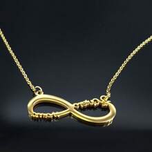 Infinite Loop Te Quiero Mama Stainless Steel Necklace Spanish I Love You Mom Necklaces Jewelry Mother's Day Gift