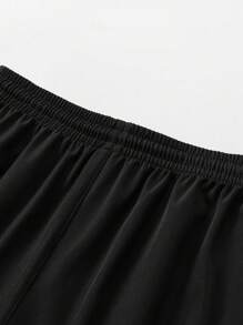 Short décontracté ample et léger pour hommes, grande taille, confortable short mi-cuisse de 12,7 cm de longueur d'entrejambe, style américain, basket-ball, entraînement, été