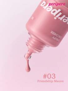 Peripera K-Beauty SYRUPY TOK CHEEK 液体腮红，奶油质地，打造自然光泽妆效，触感柔滑，妆容自然，适合日常及韩式妆容。 - #03 Friendship Mauve - 查看 5