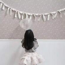 Bowknot Ribbon Garland Flags Princess Room Wall Hanging Banner For Birthday Wedding Party Decoration - Multicolor - View 4