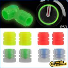 2 UNIDADES Tapas de válvula fluorescentes universales para Mi M365 Pro, Mi3, Mi4, Mi4 Lite, Ninebot Max G30, G2 E-scooter, tapas de válvula luminosas