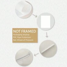 Set de 1 pieza/3 piezas de arte decorativo vintage, murales clásicos modernos con estética minimalista, aptos para apartamentos universitarios, salas de estar, dormitorios, aulas, cocinas, baños, carteles de arte de pared SIN marco