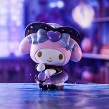 Miniso 三丽鸥角色魔法故事盲盒玩具人偶，可爱魔法角色设计，含展示支架，经久耐用，防摔，非常适合卧室/办公室/汽车装饰，精美礼物（随机发货1个） - 彩色 - 查看 10