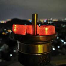 1公斤/72块 25毫米立方体天然椰壳炭，水烟炭 - 1Kg - 查看 4