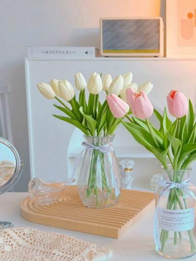 1pc Glass Vase, Geometric Hydroponic Plants Groen Pothos, Dried Flower Living Room ation, Arrangement Ornament, Diy Birthday Graduation Home view 5