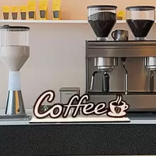 1 peça, decoração para casa, decoração de madeira para café, decoração criativa para casa, decoração tridimensional para mesa de café, presente para o dia das mães,
