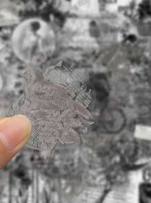 SCXXBSW 58 件装复古邮票剪贴画卡通涂鸦贴纸装饰水杯笔记本行李防水贴纸 - 彩色 - 查看 4