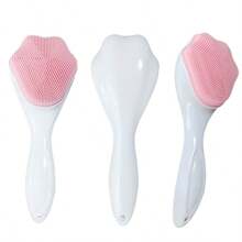 1pc Cat Claw Shaped Silicone Face Scrub Brush, Manual Deep Pore Cleansing Exfoliating Tool For Makeup Remover & Blackhead Removal