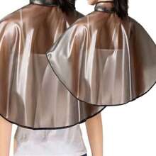 2 件防水防染发型披肩、烫发护理工具、美发工具、理发沙龙美发产品及配件、美容旅行必需品、返校、旅行度假必需品、女士发饰、光滑后梳、理发配件、吹风机、吹风机、头发、配件、美发产品、美发工具、美发用品、护发、卷发刷、理发、理发配件、美发设备 - 灰色 - 查看 1