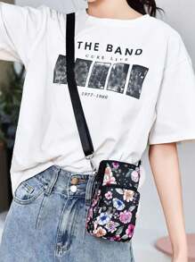 Fashion Zipper Wallet, Arm Bag, Sports Bag, Women Casual Waterproof Clutch Multifunctional Phone Pouch With Wrist Strap, Small Women Crossbody Bag, Multi-Zipper Metal Decor Phone Shoulder Bag, Portable Handbag, Hot-Selling Linen Phone Bag - Multicolor - View 9