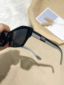 1 pieza Gafas de moda multifuncionales con montura de policarbonato en estilo clásico, casual y retro, adecuadas para exterior, trayectos, todas las estaciones, conducción, pesca, deportes, fotografía callejera y pasarela, unisex