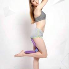 1 件多功能大腿训练器、瑜伽腿部矫正器、臀部塑形和大腿瘦身锻炼健身器材