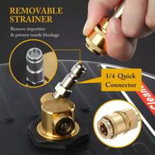 15 Inch Pressure Washer Surface Cleaner 4000PSI Power Washer Attachment For Deck - 黑色 - 查看 5