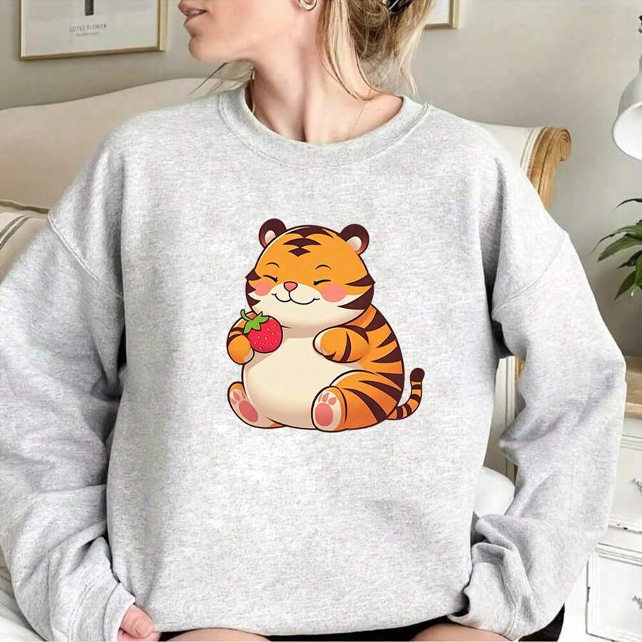 1/2/3 Stücke runder Tiger Kreisel Aufkleber, geeignet für DIY T-Shirts, Kissen, Jeans, Hoodies, Rucksäcke und andere Accessoires, Must-Have-Have Outfit für Modebewusste