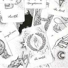 1 张算命卡牌，游戏聚会 - 流浪的月亮