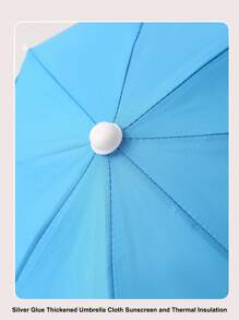 1 Piccolo ombrellino con supporto per telefono universale regolabile a ventosa a forma di porcellino, ripara dalla luce, per uso esterno anti-abbagliamento, realizzato in fibra di poliestere, anti-pioggia e anti-sole, con pellicola protettiva per lo schermo