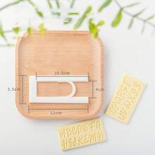 1set DIY Mini Letter Number Font Set Alphabet A-Z Letter Number Symbol Signature Stamp Fondant Cookie DIY Printing Embossing Mold Biscuits Cutter Cake Baking Tool Accessories For Birthday Mother's Day Bridal Shower Wedding Party Favor Supplies