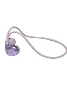 G-Ti-AC01 Wireless Bluetooth Headphones With Clip, Over-Ear Design. - Purple - View 4