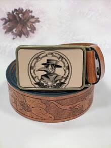 1pc Custom Vintage Cowboy Style Belt Accessory For Women And Men, Comfortable, And Easy To Use - PD - View 7