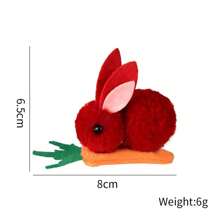 7 Pcs Easter Bunny Toys, Cartoon Rabbit Decorations, Suitable For Holidays & Mother's Day Gifts, Assorted Colors