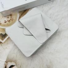 1 件男女通用防蓝光眼镜，中性透明镜片，缓解电脑、电视、手机、游戏引起的眼睛疲劳，装饰性半框眼镜 - 彩色 - 查看 10