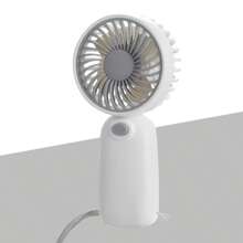 1pc Back-To-School Mini Handheld Fan With Strap, Battery Not Included (2x Size 7 Batteries Required) - Multicolor - View 14