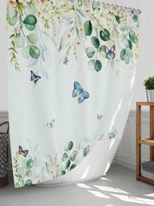 1 szt./4 szt. Kwiatowy wzór roślinny i liściasty wielofunkcyjny zestaw dekoracji łazienkowych, zawiera wodoodporną zasłonę prysznicową z 12 haczykami, matę antypoślizgową, matę podłogową w kształcie litery U, okrągłą pokrywę deski sedesowej, odpowiednią do całej łazienki Kwiaty na Dzień Matki, spersonalizowane prezenty dla mamy, prezenty na ostatnią chwilę, pomysły na Dzień Matki, prezenty na Dzień Matki, ręcznie robione kartki dla mamy, najlepsze prezenty na Dzień Matki poniżej 50 USD