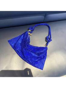 Dancing Engine Rhinestones Evening Clutch Bag Purses And Handbag Luxury Designer Shoulder Bag Shiny Crystal Clutch Purse Bucket Bag
